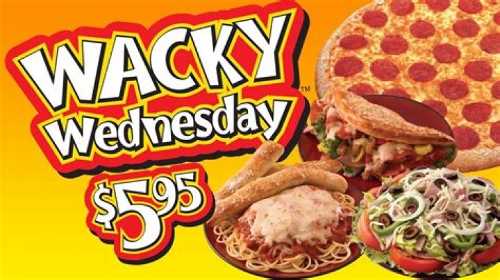 What is Wacky Wednesday Hungry Howie’s?