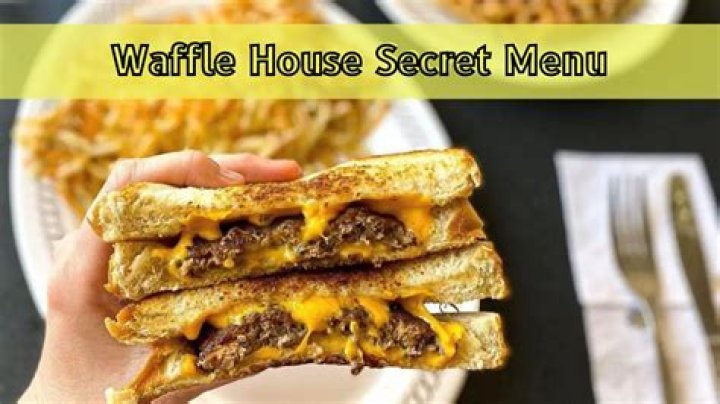 What is Waffle House Secret menu?