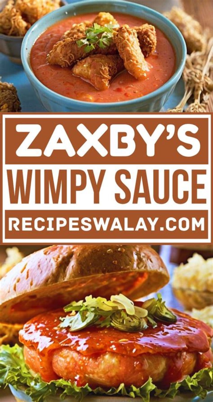 What is Zaxby’s wimpy sauce made of?