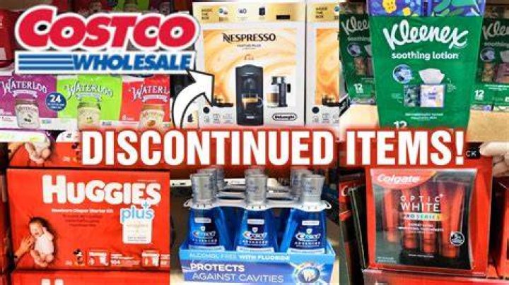 What items is Costco discontinuing?