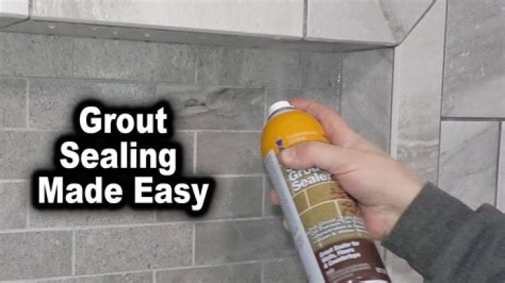What kind of grout does not need to be sealed?