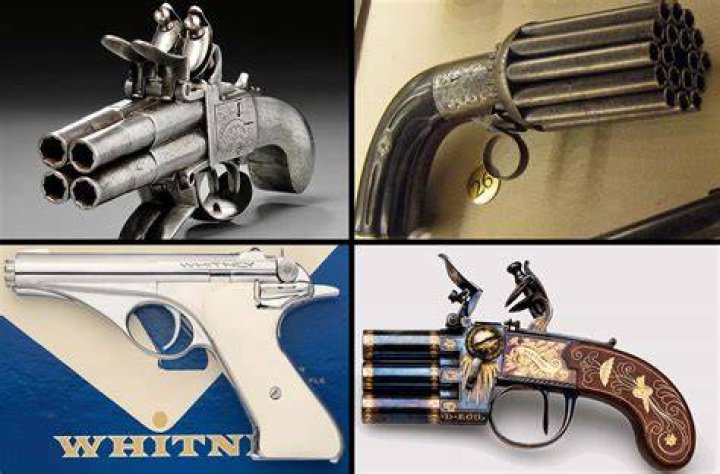What kind of gun was the big iron?