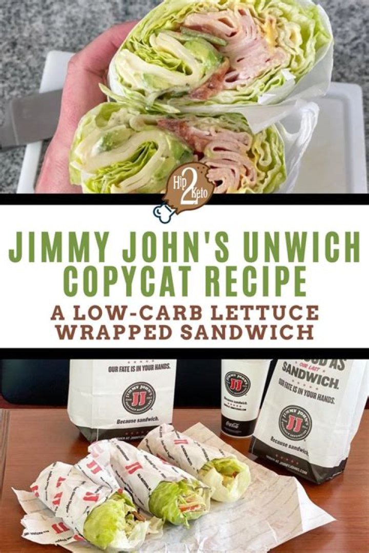 What kind of lettuce does Jimmy John’s use for the Unwich?