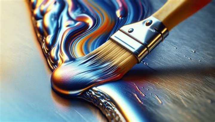 What kind of paint will stick to metal?