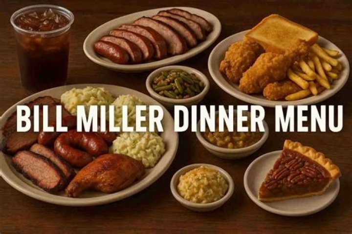 What kind of pies does Bill Miller have?