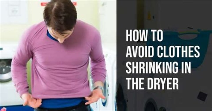 What material does not shrink in the dryer?