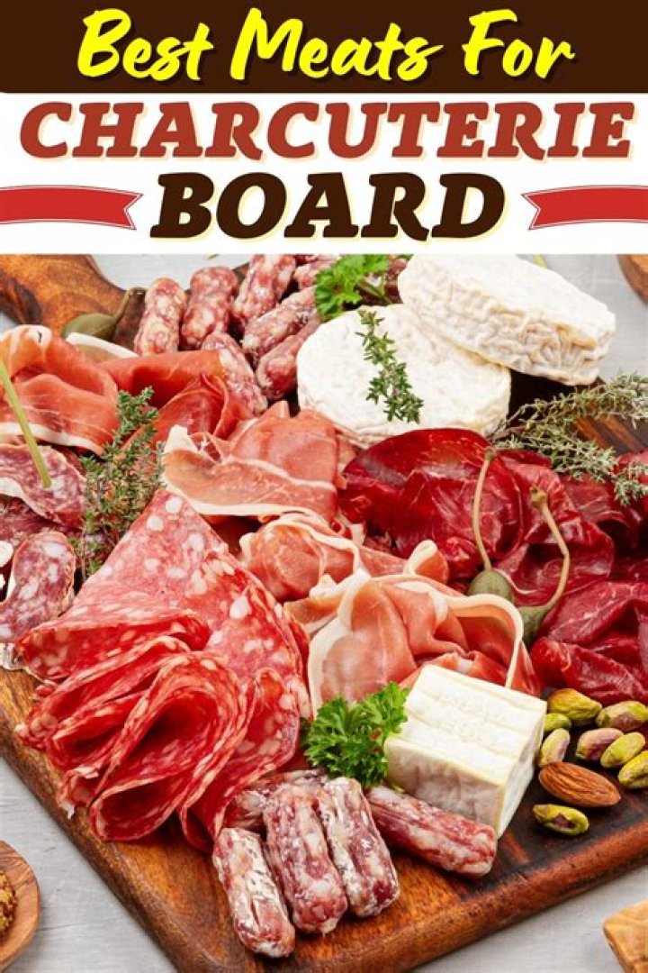What meats go on a charcuterie board?
