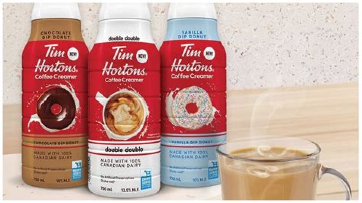 What milk does Tim Hortons use in coffee?