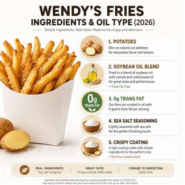 What oil does Wendy’s use?