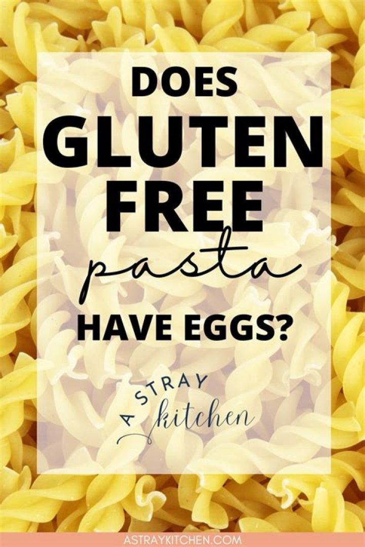 What pasta does not have egg?
