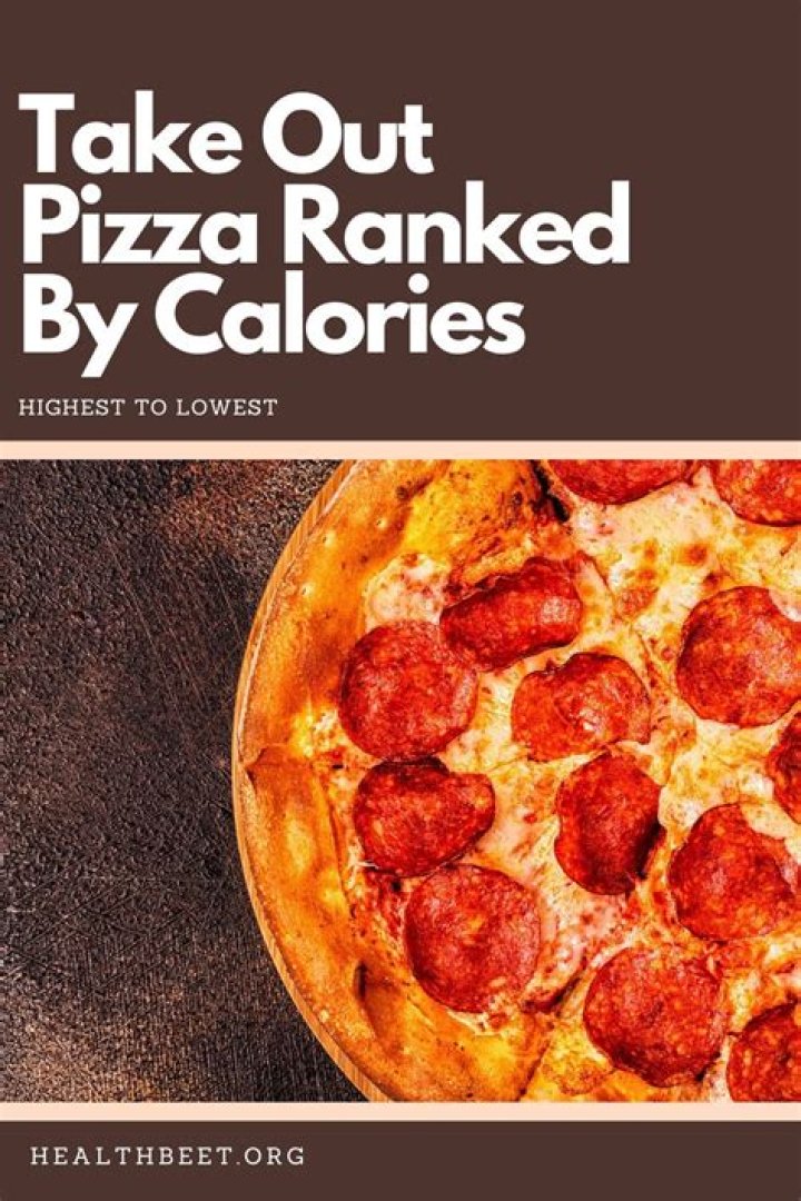 What pizza is lowest in calories?