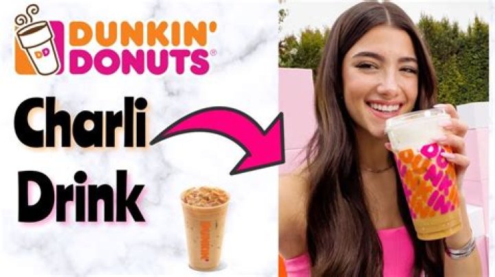 What’s Charli D’Amelio Dunkin drink?