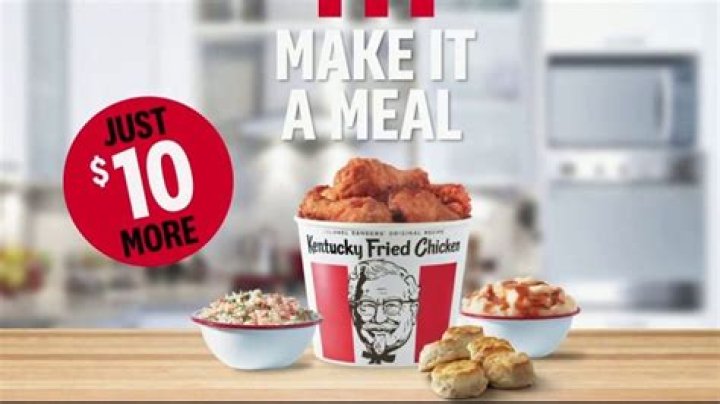 What’s in a KFC 10 piece bucket?