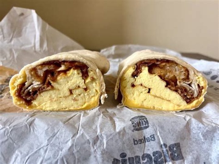 What’s in an egg Normous burrito?