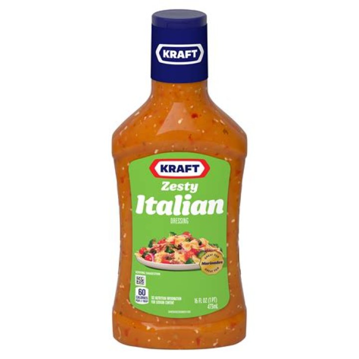 What’s in Kraft Zesty Italian dressing?