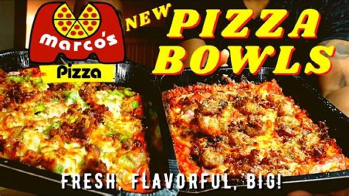 What’s in Marco’s Pizza bowls?