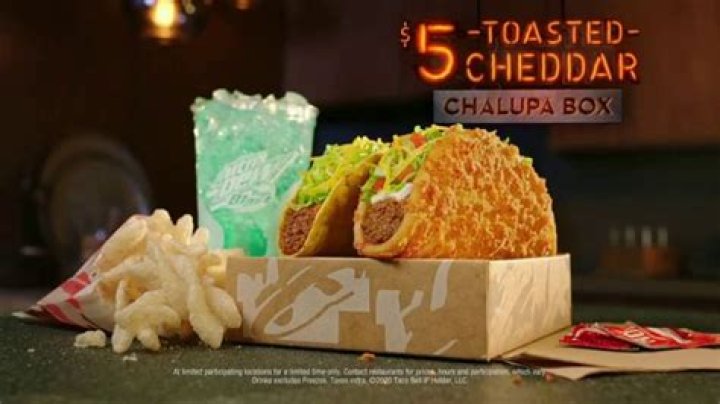 What’s in the $5 Cheddar Chalupa box?