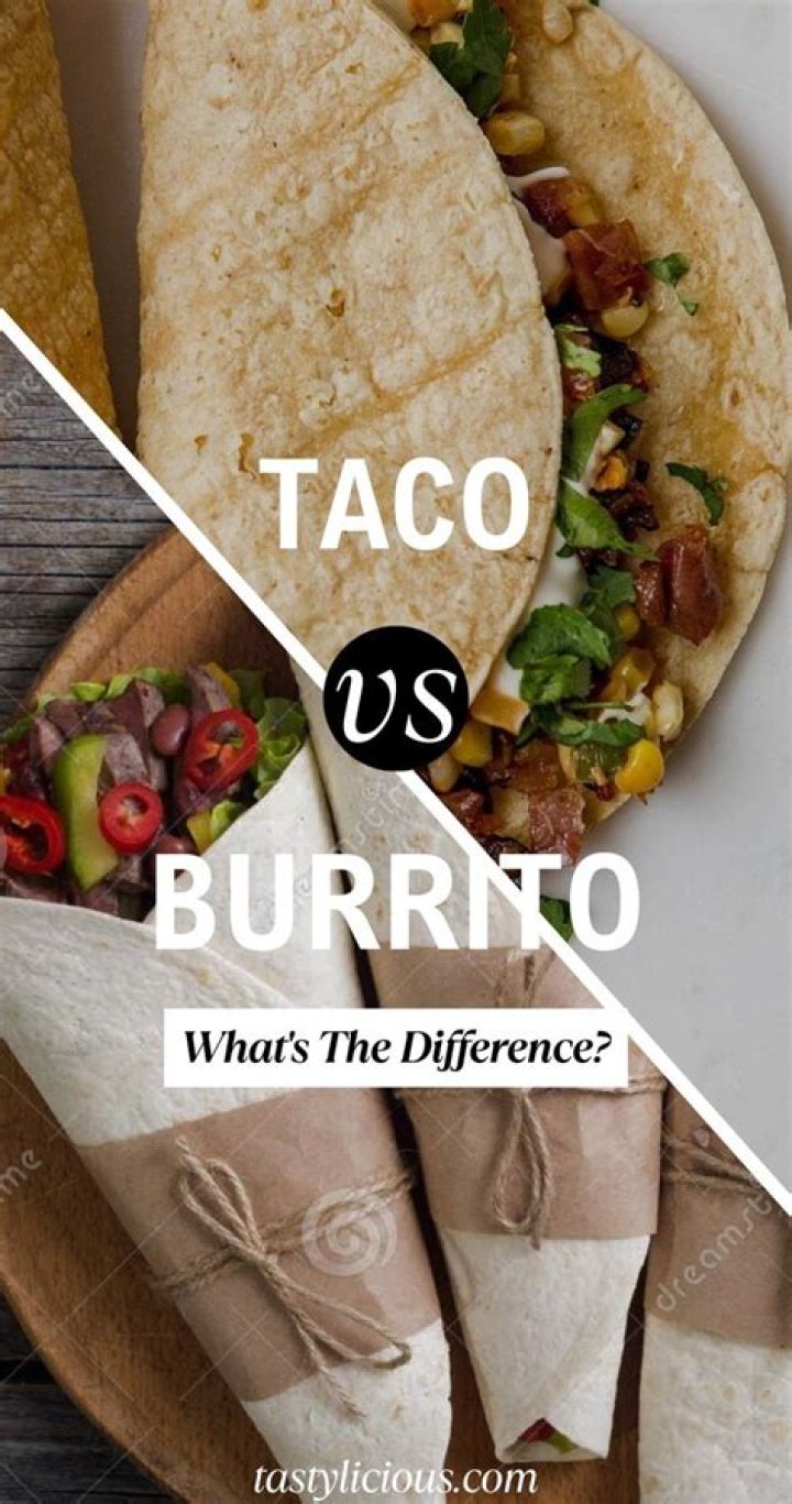 What’s the difference between burrito mix and taco mix?