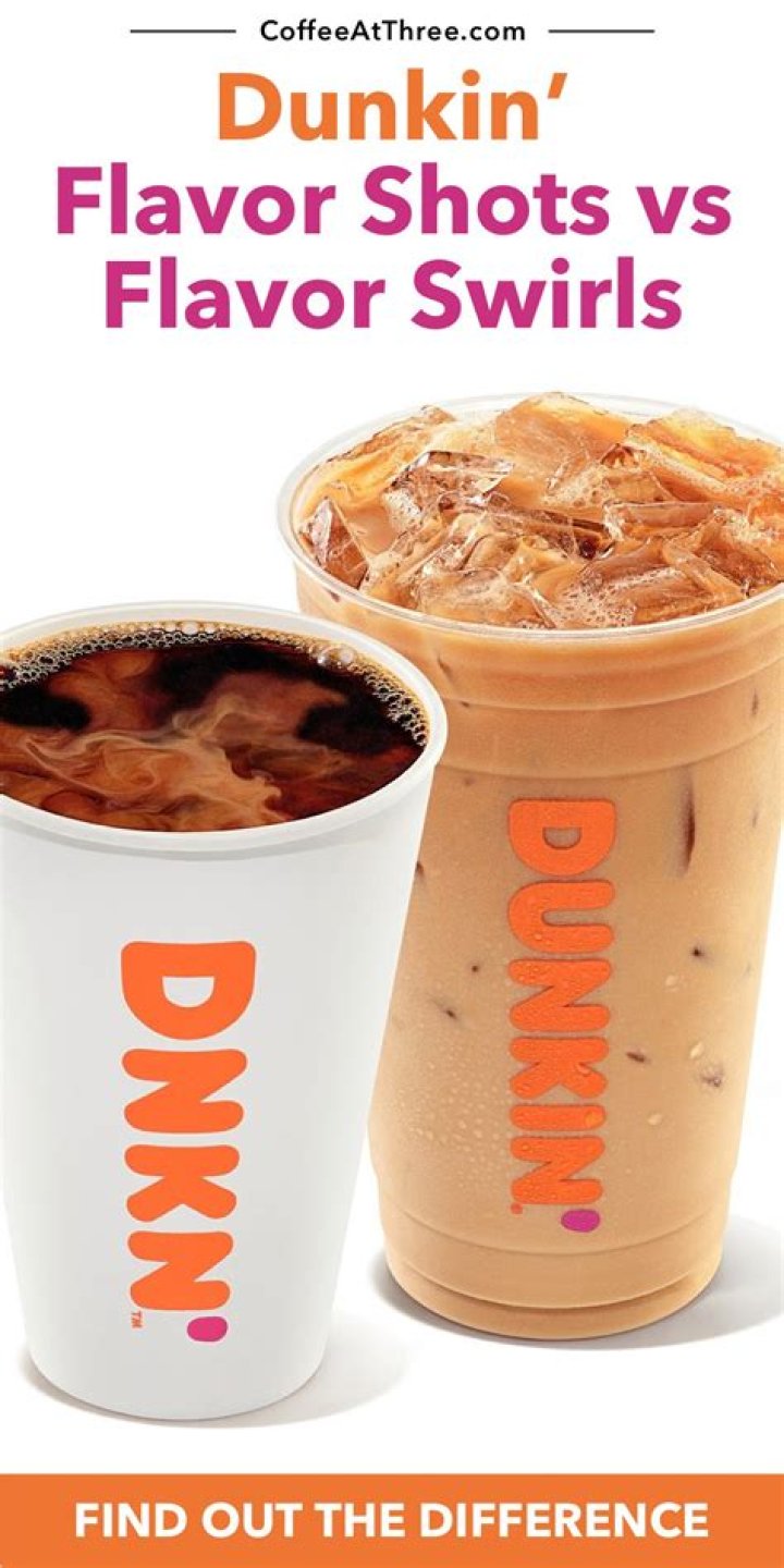What’s the difference between flavor shot and swirl?
