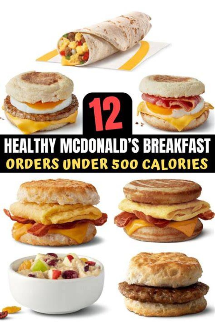 What’s the healthiest breakfast sandwich at McDonald’s?