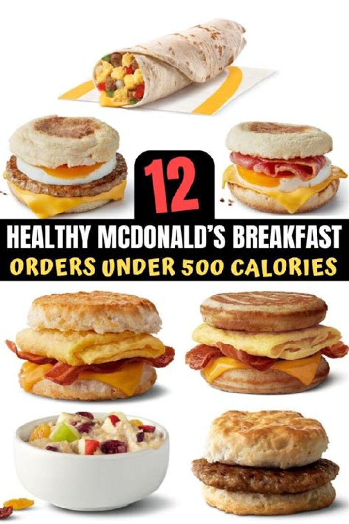 What’s the healthiest McDonald’s breakfast?