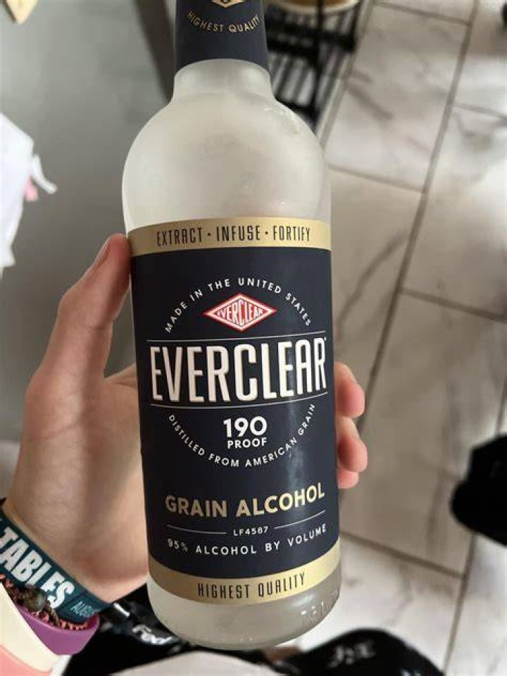 What’s the highest proof of Everclear?