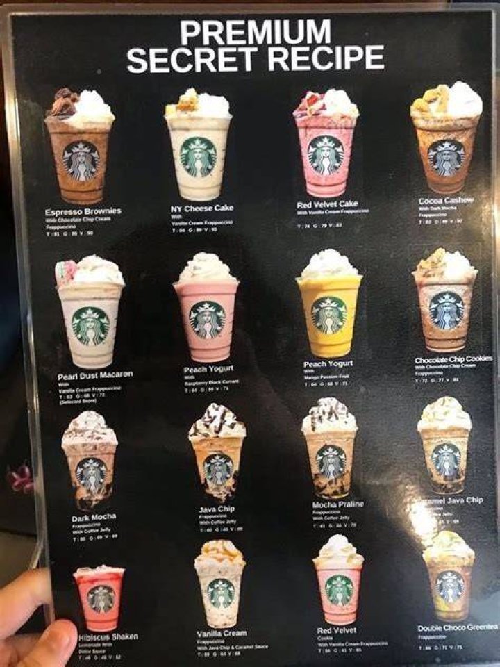 What’s the Starbucks secret menu?