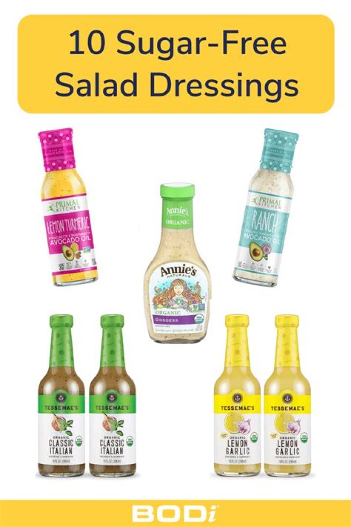 What salad dressings have no sugar?