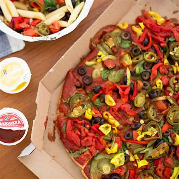 What sauce at Dominos is vegan?