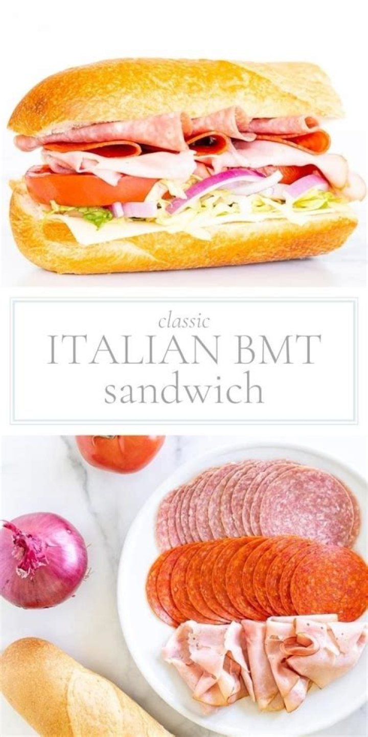 What sauce goes on Italian BMT?