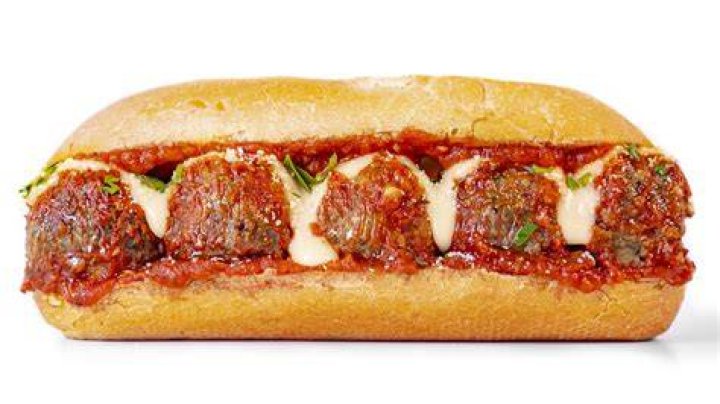 What sauce goes on Subway meatball?