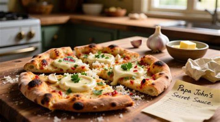 What sauce is on Papa John’s Philly Cheesesteak Pizza?