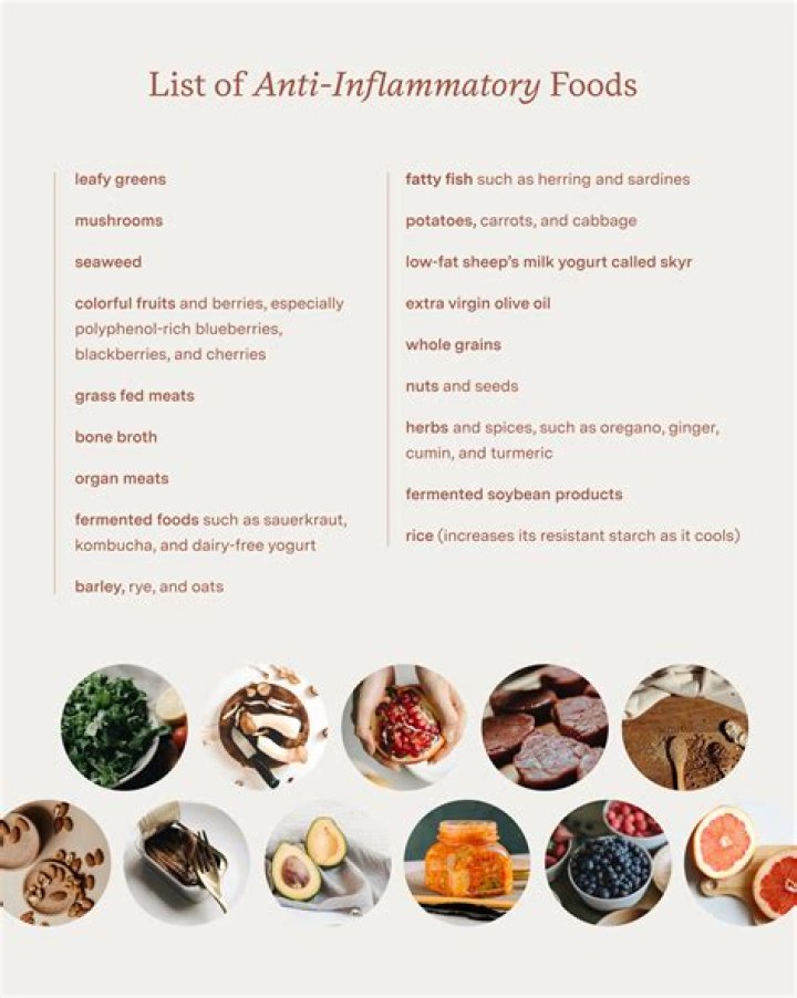 What snacks are anti-inflammatory?