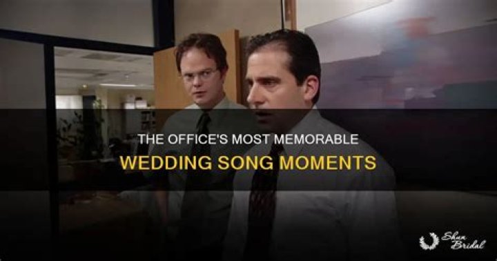 What song does Andy sing in the office?