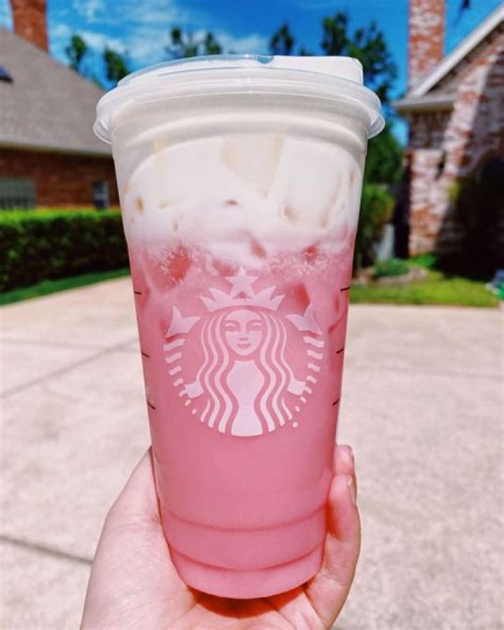 What Starbucks drink is pink?