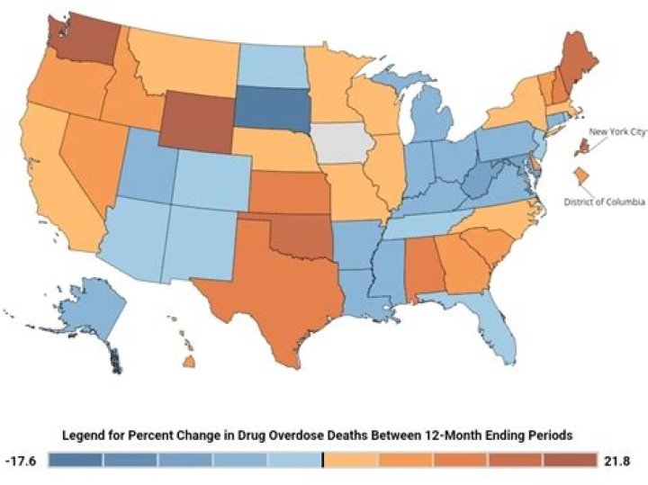 What state has DDD not been to?
