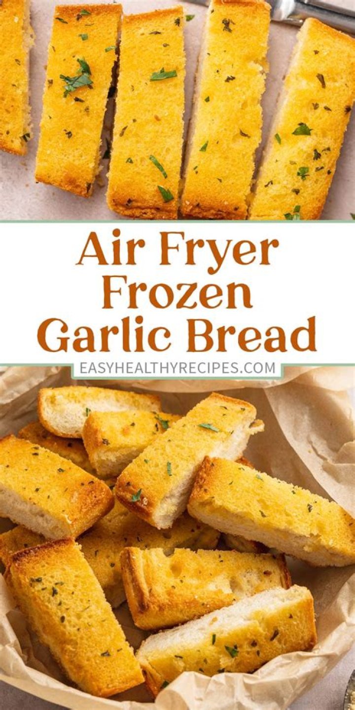 What temperature do you cook frozen garlic bread?