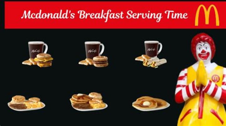 What time do Mcdonalds start serving breakfast?