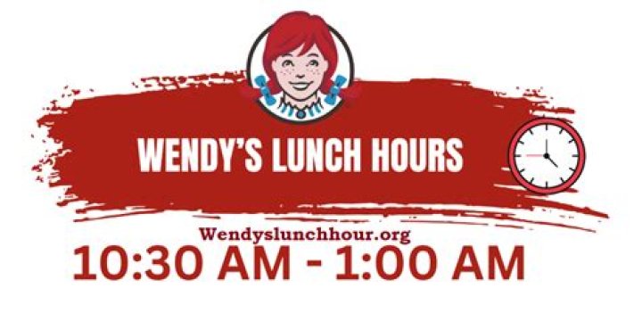What time does Wendy’s serve lunch?