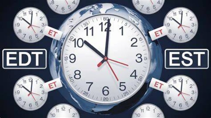What time is 12 pm EDT in EST?