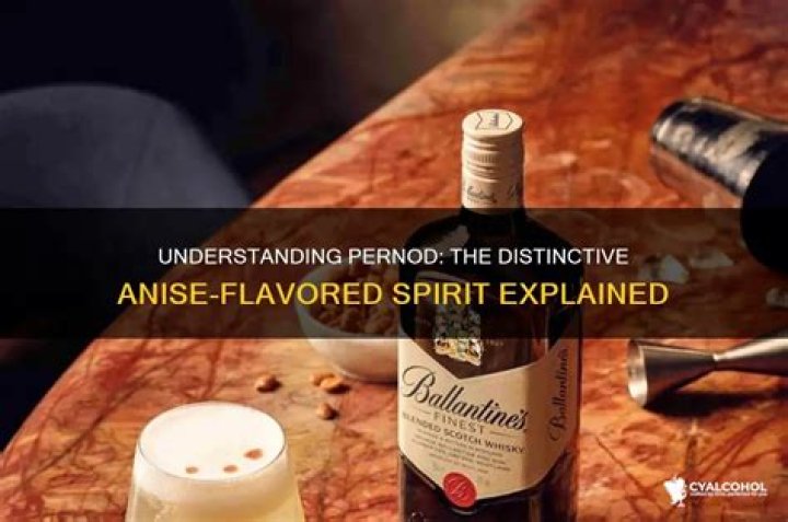 What type of alcohol is Pernod?