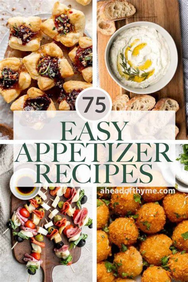 What type of appetizers should I serve?