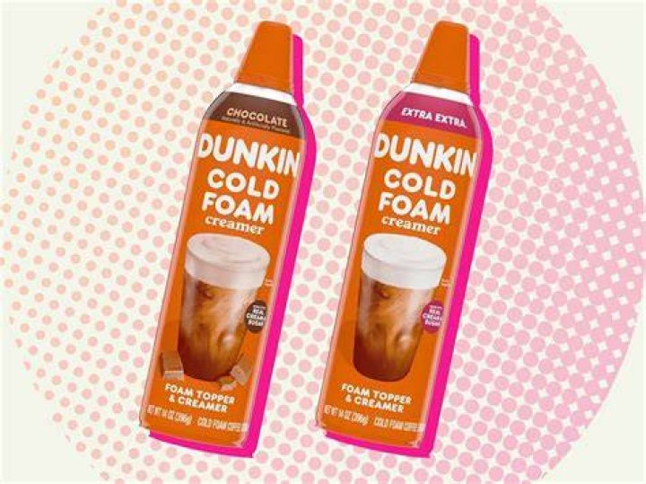 What type of cream does Dunkin use?