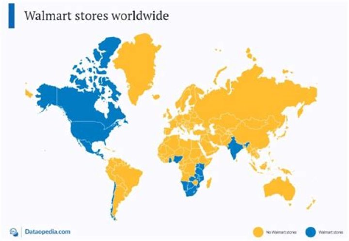 What US state has the most Walmart stores?