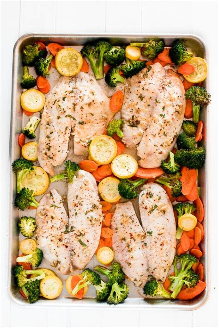 What vegetables do tilapia eat?