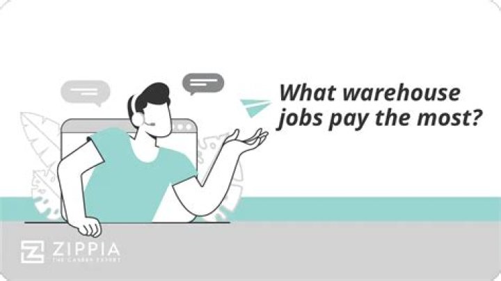 What warehouse jobs pay the most?