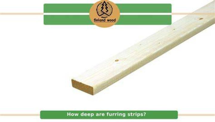 What wood is used for furring strips?