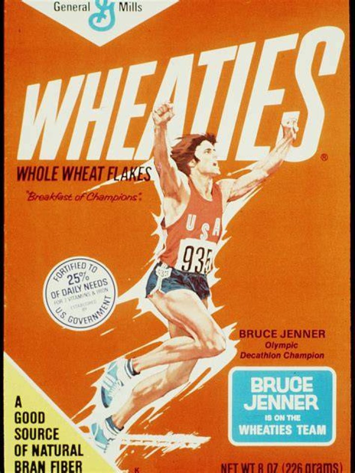What year was Bruce Jenner on Wheaties box?