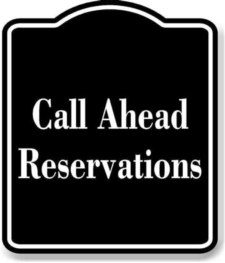 Whats the difference between reservations and call ahead?