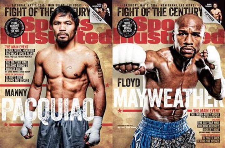 When did Manny Pacquiao fight Floyd Mayweather?